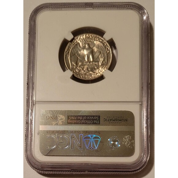 1954 S Washington Quarter MS66 NGC Light Toning - Picture 2 of 4